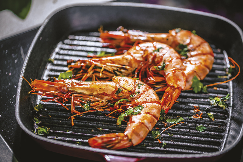cuisson des gambas surgelées - faire cuire des gambas surgelées