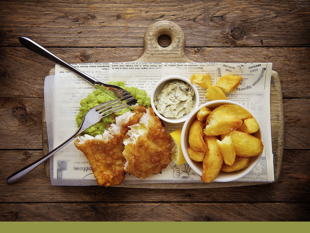 Recette fish & chips surgelé par Gimbert Océan