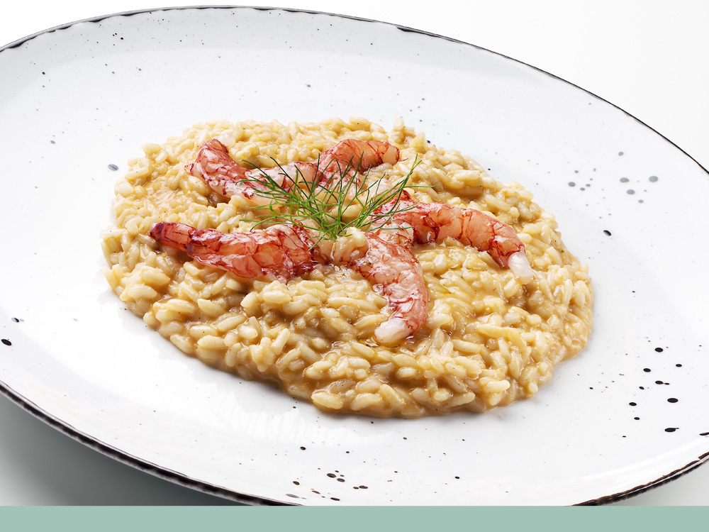 Recette de risotto aux crevettes Gimbert Océan