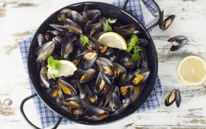 Recettes sauces pour moules surgelées Gimbert Océan