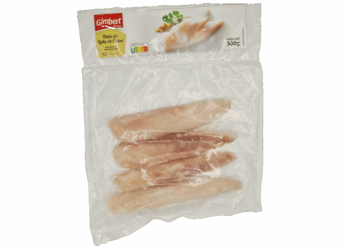 Filets de Lotte de Chine