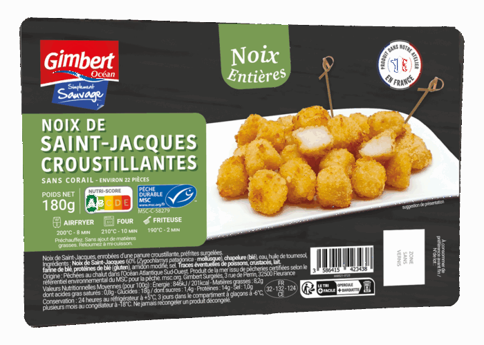 Noix de Saint-Jacques Croustillantes - MSC